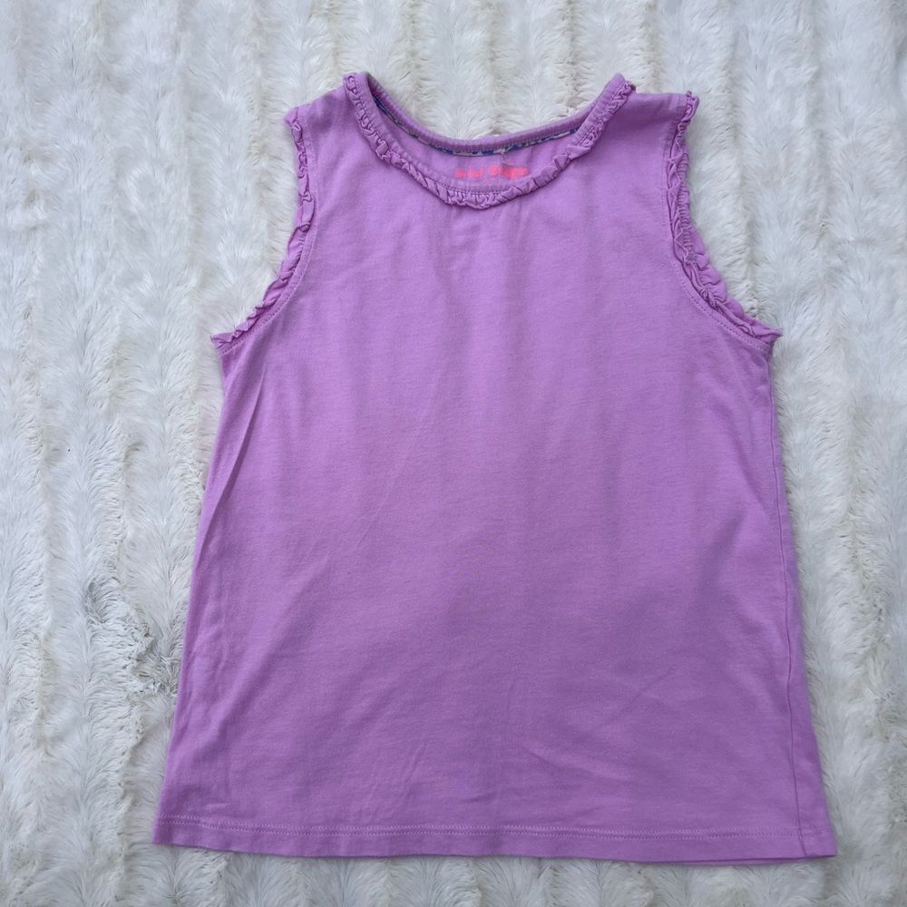 Mini Boden Girl's Sleevless Lace Vest Top in Pink 8-10 Y